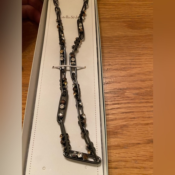 Stella & Dot Sparkle & Link Necklace - Picture 2 of 7